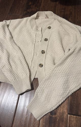Cream Cardigan Photo 0