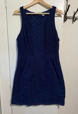 Old Navy Sleeveless Navy Blue Dress Photo 0