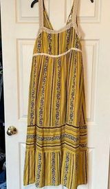 Easel yellow large maxi dress Photo 0