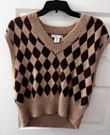 Checkered Sweater vest Multiple Photo 0