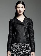 Catherine Malandrino Leather Jacket Photo 0