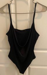 Boohoo Cowl Neck Bodysuit Photo 0