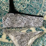 Dalmatian Print Bikini Set White Photo 0