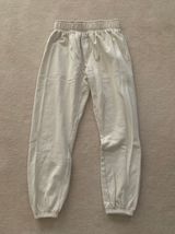 Boohoo Cream Sweatpants Photo 0