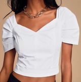 Lulus NWOT  Structured Blouse Photo 0