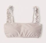 Abercrombie & Fitch Ruffle Strap Bikini Top Photo 0