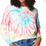 BLANK NYC  Tie Dye Crew Neck Sweater Photo 0