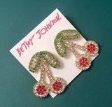 RARE- -  cherry earrings Photo 0