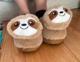sloth slippers Brown Size 8 Photo 0