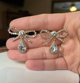 Target Bow Earrings Photo 0