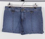 Xhilaration  Low Rise Denim Skort Photo 0