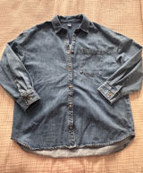 Denim Button Up Photo 0
