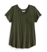 Market And Spruce Front Knit Tee Photo 0