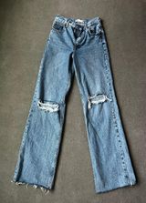 Distressed Denim Jeans Photo 0