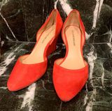 Antonio Melani Red Wedge Heels  Photo 0