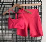 Align High-Rise Short 6" & Flow Y Bra Nulu *Light Support Photo 0