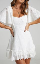 Showpo White Mini Dress Photo 0