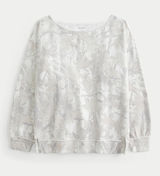 Hollister Off-The-Shoulder Camo Sweatshirt Photo 0