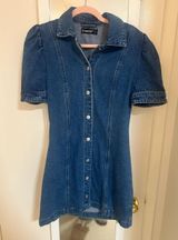 BLANKNYC Denim Dress Mini Photo 0