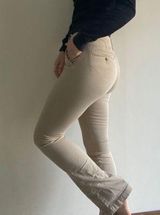 American Eagle Beige Bootcut Flare Jeans Size 2 Photo 0