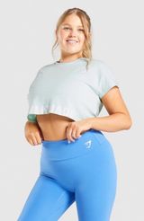 Gymshark Fraction Crop Tee Photo 0