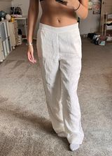 Chicos Linen Pants  Photo 0