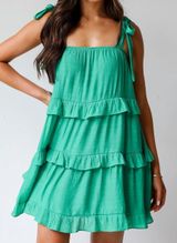 Green Mini Dress Photo 0