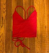 Open Back Tie Top Photo 0