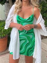 ZARA Flowy Mini Dress Photo 0