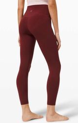Lululemon Red Merlot  Align Leggings Photo 0