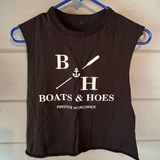 Boats & hoes sleeveless shirt Photo 0