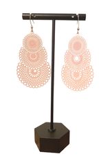 Boutique  Pink Dangle Earrings Photo 0