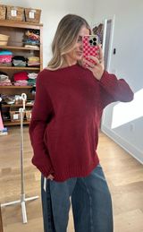 Amazon Oversized Knit Sweater Photo 0
