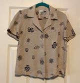 Leslie Fay Vintage Short Sleeved Button Down Photo 0