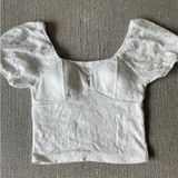 White Lace Blouse  Photo 0