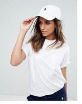 Polo Ralph Lauren Chino Cap in White & Marlin Blue One Size Unisex Hat Mens Photo 0