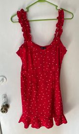 Nasty Gal Red Heart Dress Photo 0