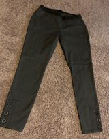 Seven7 Seven olive green ankle pants sz 12 NWT Photo 0