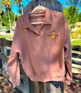 Disney Winnie the Pooh collar sweatshirt medium Photo 0