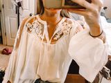 Hayden White Blouse Photo 0