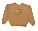American Apparel ★ Vintage Outdoor Life Embroidered Brown 90’s Crewneck Sweatshirt ★ Photo 0