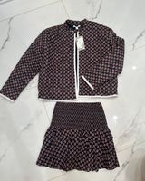 Quilted Jacket And Skirt Set Photo 0