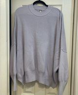 Lavender oversized sweater. Size S Photo 0
