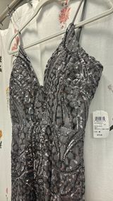 NWT  Floor Length Sequin Gown Photo 0