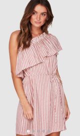X Sincerely Jules One Shoulder Dress Photo 0