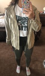 Old Navy Tan Utility Cargo Jacket Photo 0