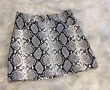 Trinkets Boutique NWT Snakeskin Skirt Photo 0