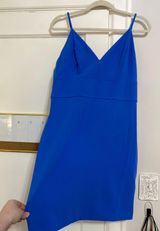 EXPRESS Blue Dress Photo 0