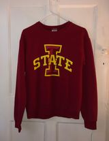 Men Crewneck Sweater Red Photo 0