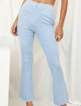 Blue Gingham Pants Photo 0